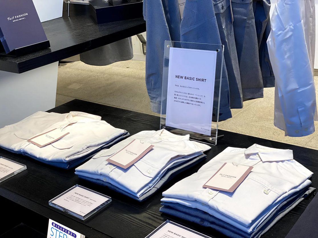 FACT FASHION パネルデザイン