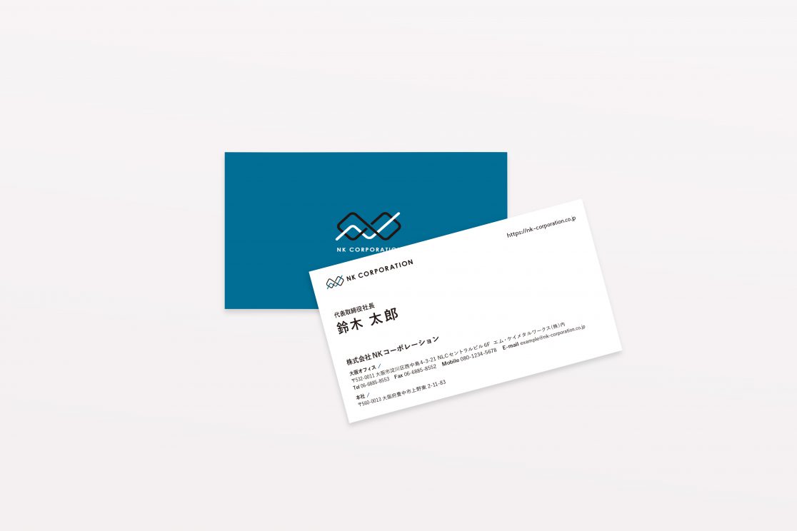 株式会社NKコーポレーション様　名刺デザイン